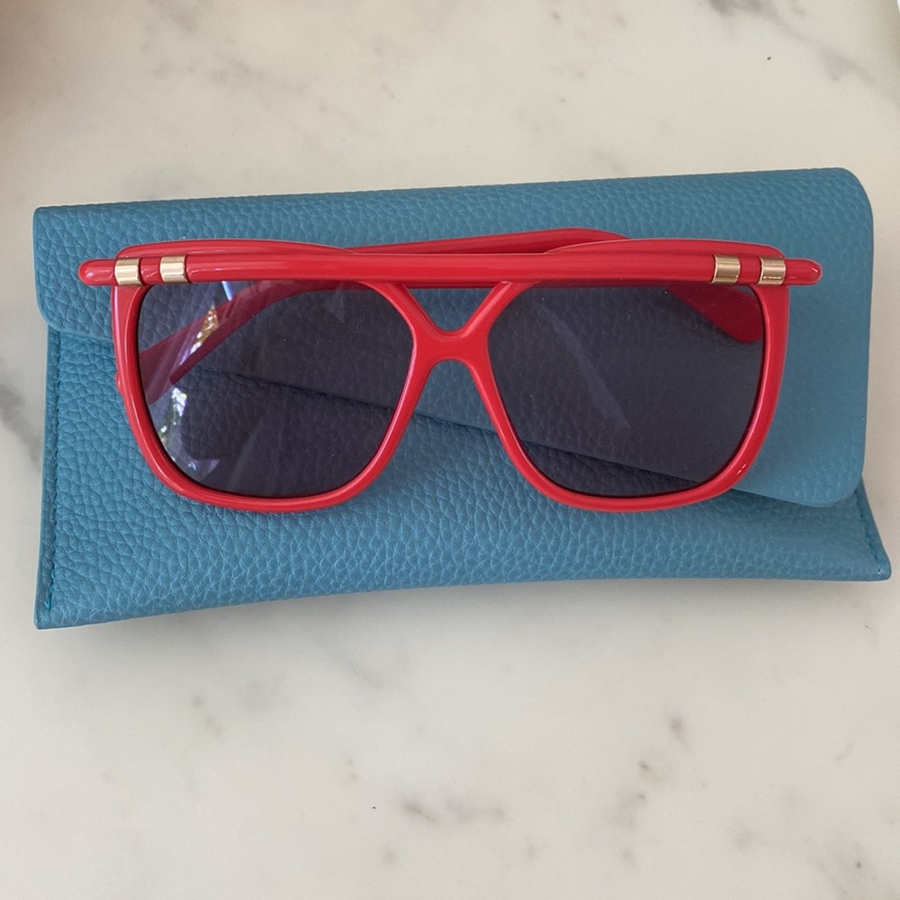 ZIMMERMANN
Stellify Acetate Aviator Sunglasses In Cherry - Picture 4 of 4